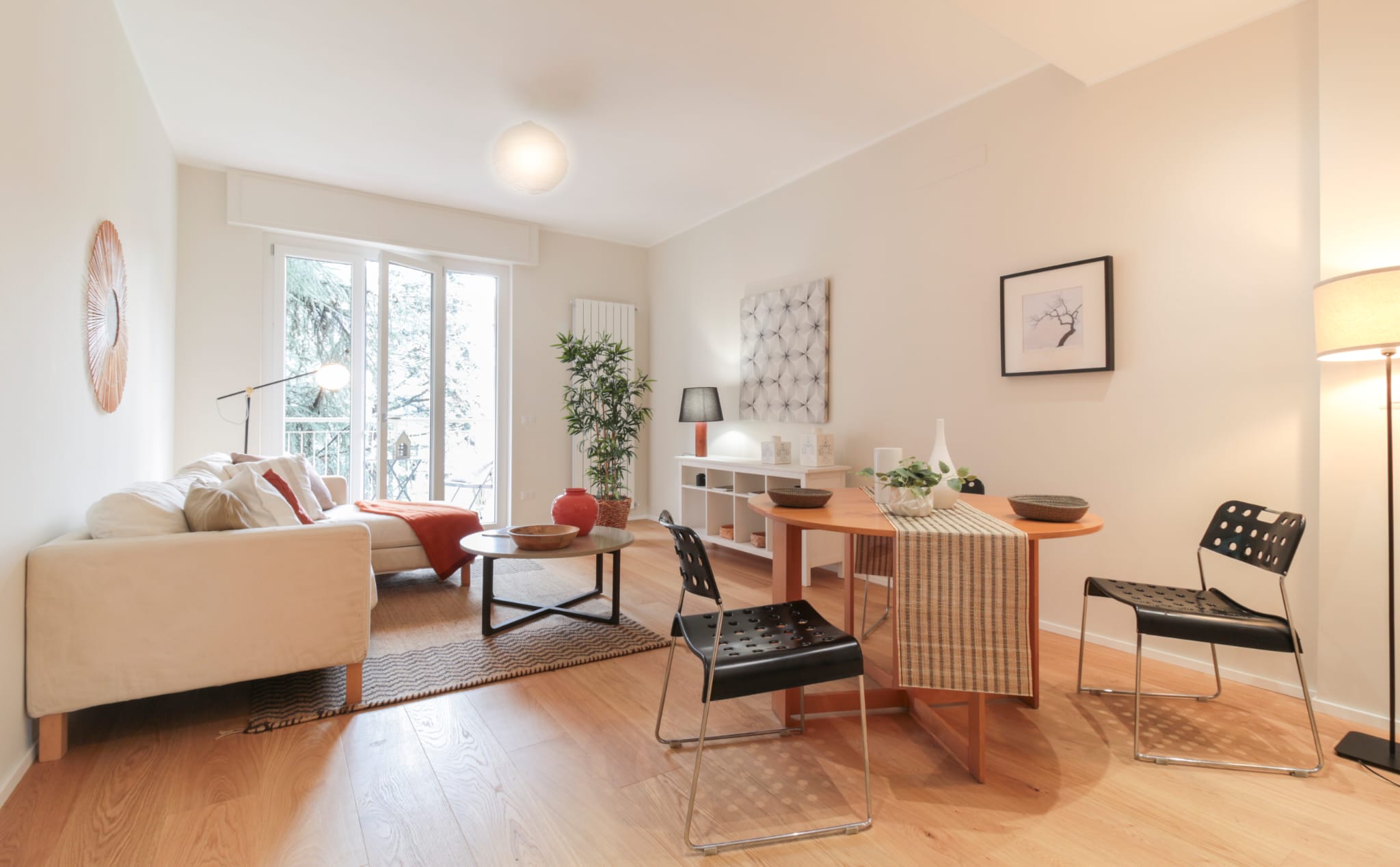 Santa Sofia Staging Living Room